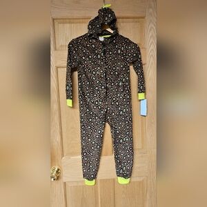 Cat & Jack 4/5 Boys‎ One Piece Dinosaur Pajamas